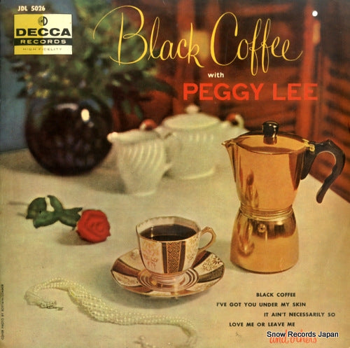 LEE, PEGGY black coffee JDL5026