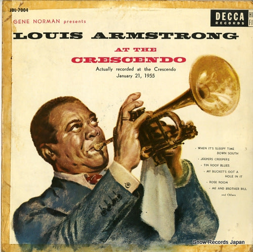 ARMSTRONG, LOUIS at the crescendo JDL-7004