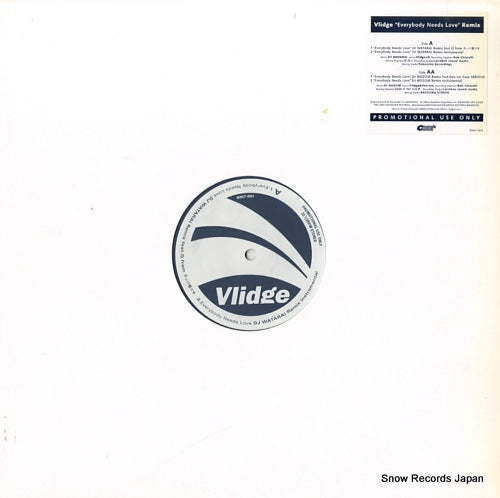 VLIDGE everybody needs love (remix) MMLP-0001