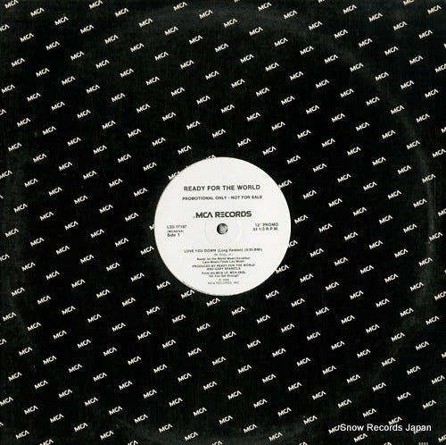 READY FOR THE WORLD love you down L33-17197