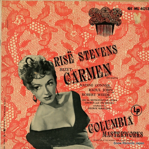 STEVENS, RISE bizet; carmen - excerpts ML4013