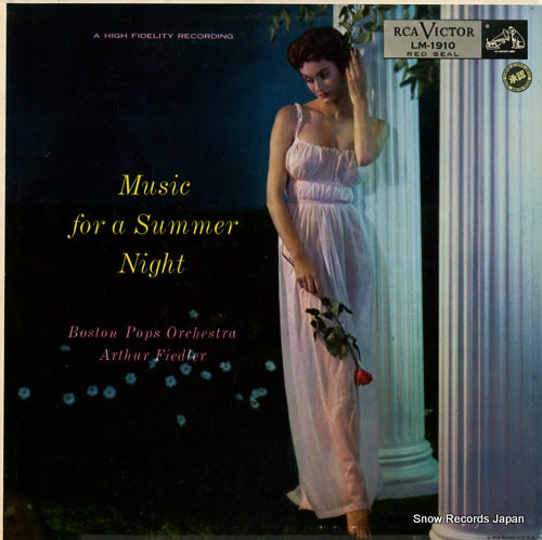 FIEDLER, ARTHUR music for a summer night LM-1910