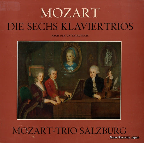 MOZART - TRIO SALZBURG mozart; die sechs klaviertrios HM30170L