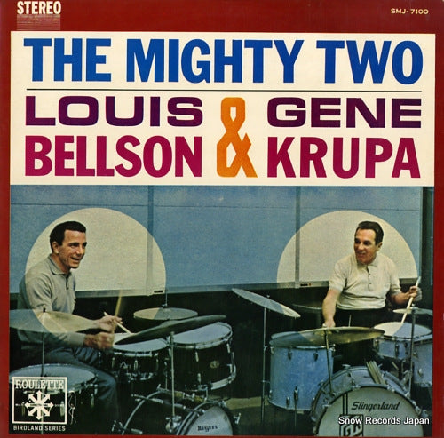 BELLSON, LOUIS, AND GENE KRUPA the mighty two SMJ-7100