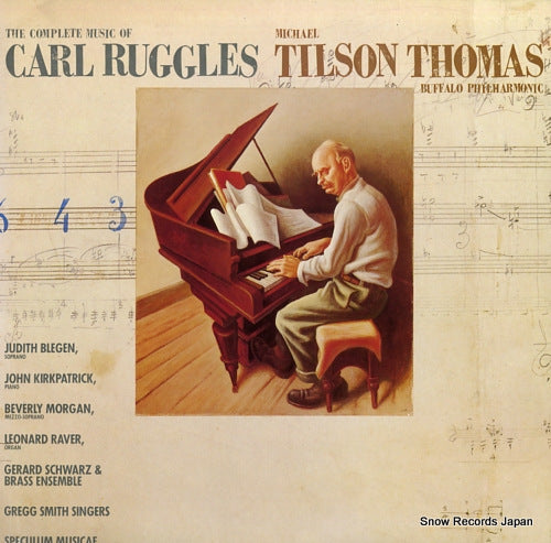 THOMAS, MICHAEL TILSON the complete music of carl ruggles 50AC1082