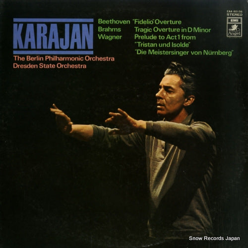 KARAJAN, HERBERT VON beethoven; "fidelio" overture EAA-80156