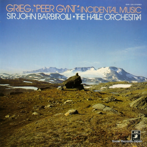 BARBIROLLI, JOHN grieg; "peer gynt" incidental music EAA-124