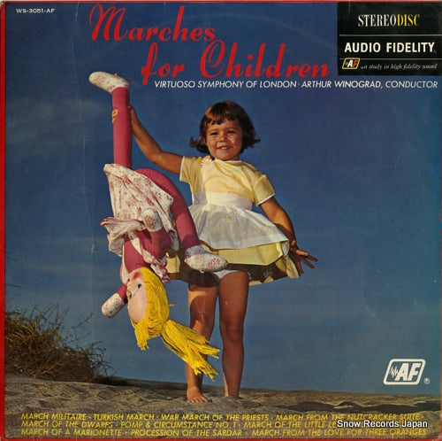 WINOGRAD, ARTHUR marches for children WS-3051-AF