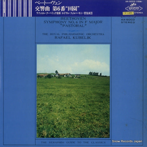 KUBELIK, RAFAEL beethoven; symphony no.6 in f major "pastoral" AA.5003