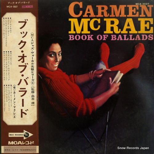 MCRAE, CARMEN book of ballads MCA-3027