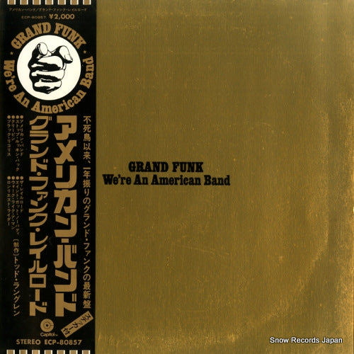 GRAND FUNK RAILROAD we're an american band ECP-80857