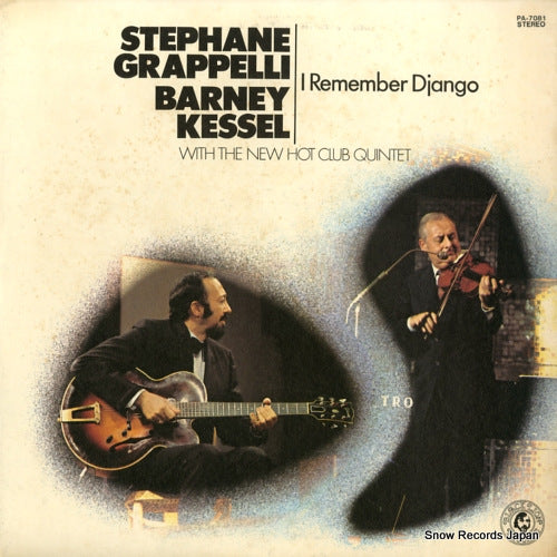 GRAPPELLI, STEPHANE, AND BARNEY KESSEL i remember django PA-7081