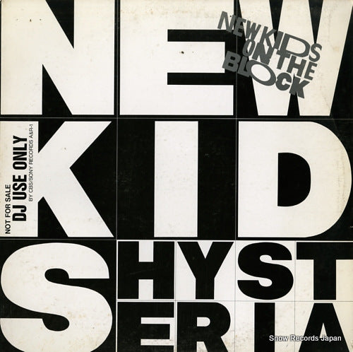 NEW KIDS ON THE BLOCK new kids hysteria (dj use only) XDAP93187