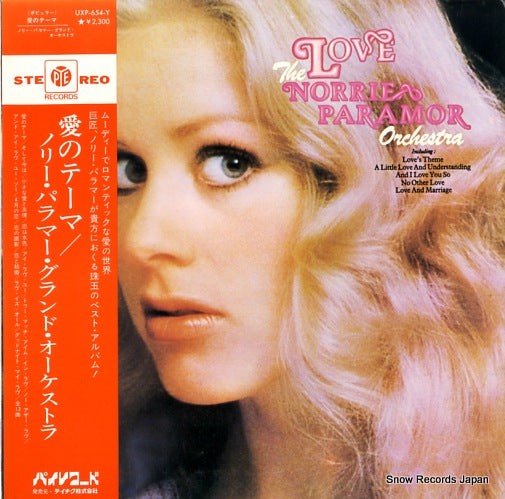 PARAMOR, NORRIE, ORCHESTRA, THE the love UXP-654-Y