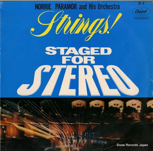 PARAMOR, NORRIE strings! staged for stereo ST-4
