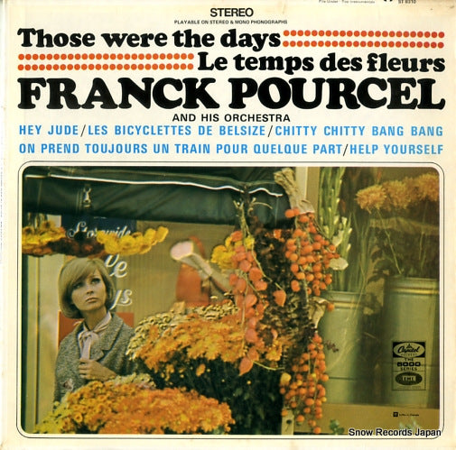 POURCEL, FRANCK those were the days / le temps des fleurs ST6310