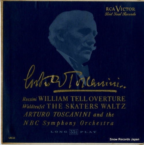 TOSCANINI, ARTURO rosini; william tell overture LM-14