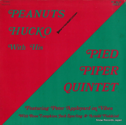 HUCKO, PEANUTS peanuts hucko with his pied piper quintet WJLP-S-15