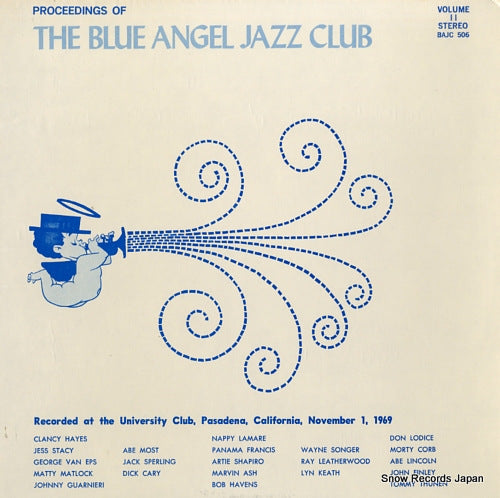 BLUE ANGEL JAZZ CLUB, THE jazz at pasadena '69 volume 2 BAJC506