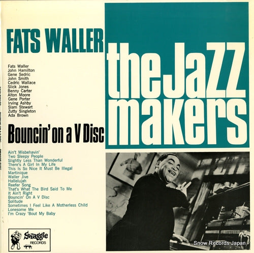 WALLER, FATS bouncin' on a v disc S1227