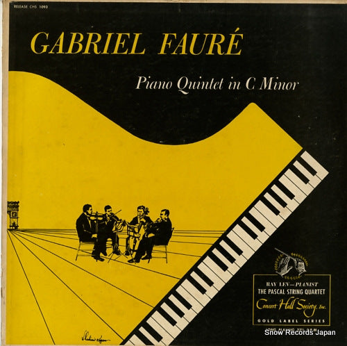 LEV, RAY faure; piano quintet in c minor CHS1093