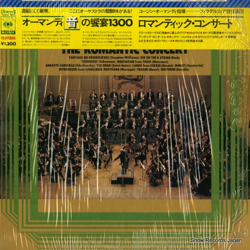 ORMANDY, EUGENE the romantic concert 13AC281