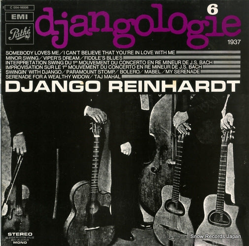 REINHARDT, DJANGO djangologie 6 2C054-16006