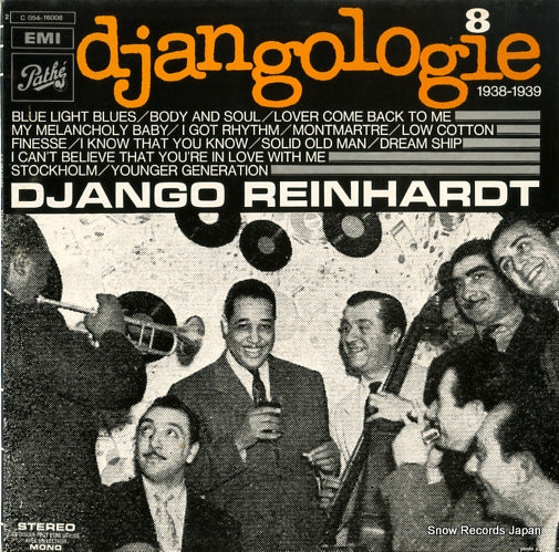 REINHARDT, DJANGO djangologie 8 2C054-16008