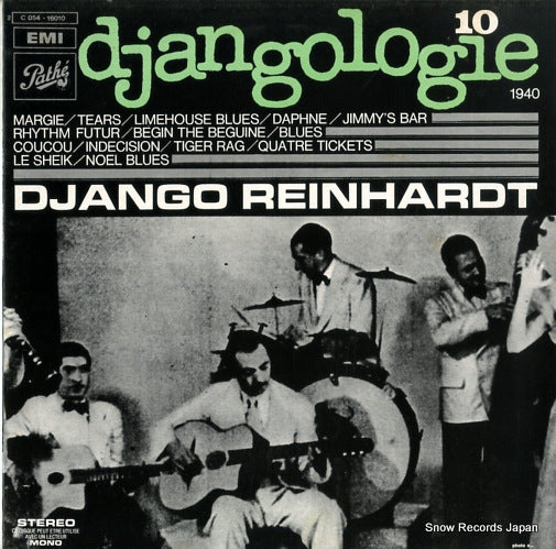 REINHARDT, DJANGO djangologie 10 2C054-16010