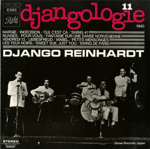 REINHARDT, DJANGO djangologie 11 2C054-16011