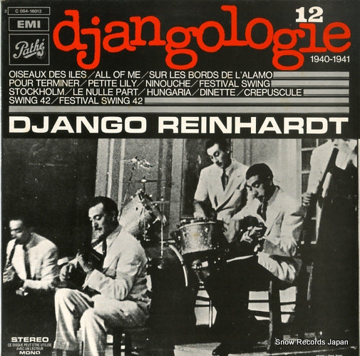 REINHARDT, DJANGO djangologie 12 2C054-16012