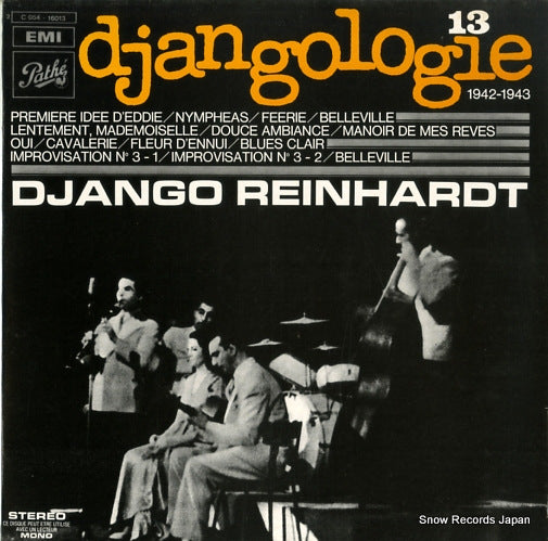 REINHARDT, DJANGO djangologie 13 2C054-16013