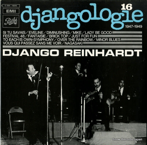 REINHARDT, DJANGO djangologie 16 2C054-16016