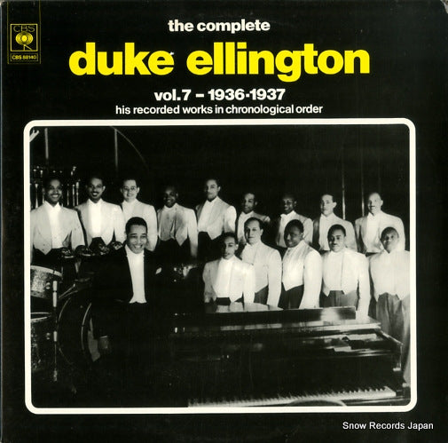 ELLINGTON, DUKE the complete duke ellington vol.7 1936-1937 CBS88140