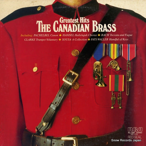 CANADIAN BRASS greatest hits the canadian brass RCL-8387