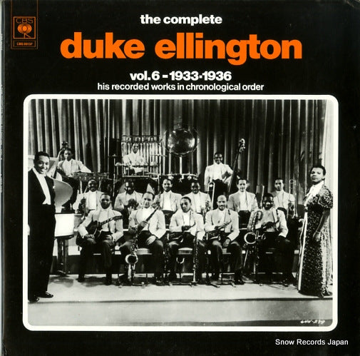 ELLINGTON, DUKE the complete duke ellington vol.6 1933-1936 CBS88137