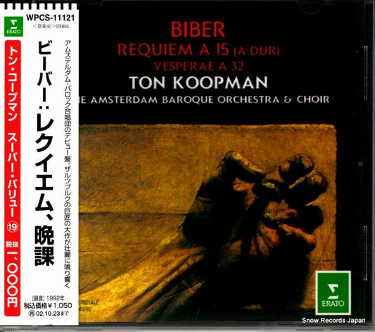KOOPMAN, TON biber; requiem a 15 WPCS-11121