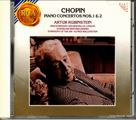 RUBINSTEIN, ARTUR chopin; piano concertos nos.1 & 2 BVCC-5060