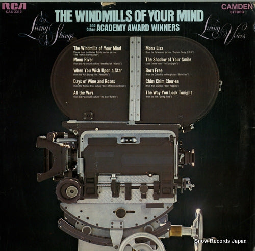 LIVING STRINGS AND LIVING VOICES the windmills of your mind and other academy award winners CAS-2319