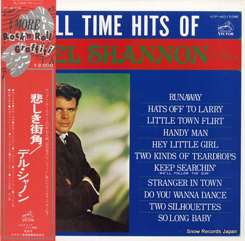 SHANNON, DEL all time hits of del shannon VIP-4015(M)