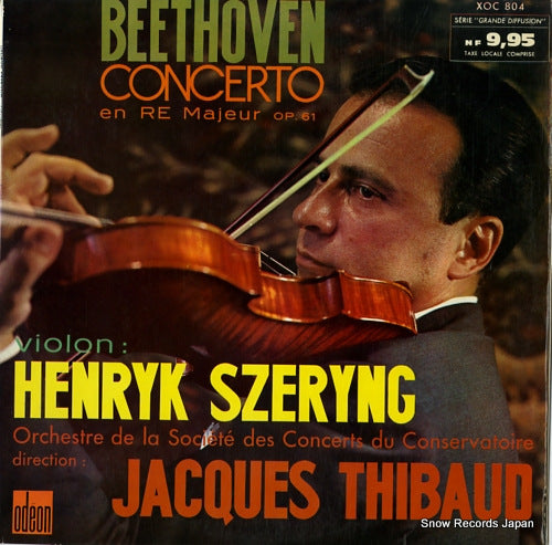 SZERYNG, HENRYK beethoven; concerto XOC804