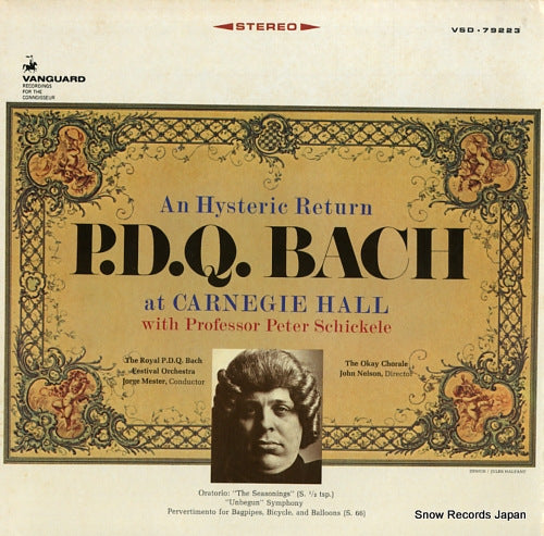 MESTER, JORGE an hysteric return p.d.q. bach at carnegie hall VSD-79223