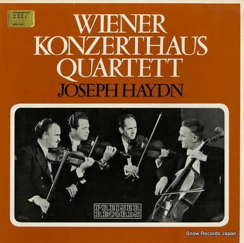WIENER KONZERTHAUS QUARTETT haydn; streichquartette nr.31, nr.36 SPR3116