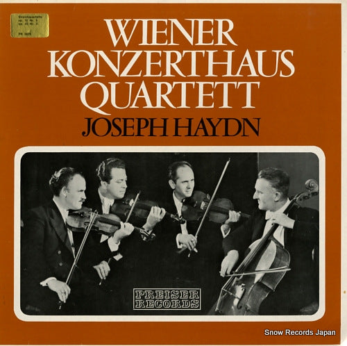 WIENER KONZERTHAUS QUARTETT haydn; streichquartette nr.48, nr.62 PR3079 / FK50131
