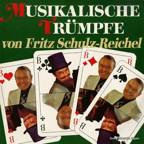 SCHULZ-REICHEL, FRITZ musikalische trumpfe 833-459