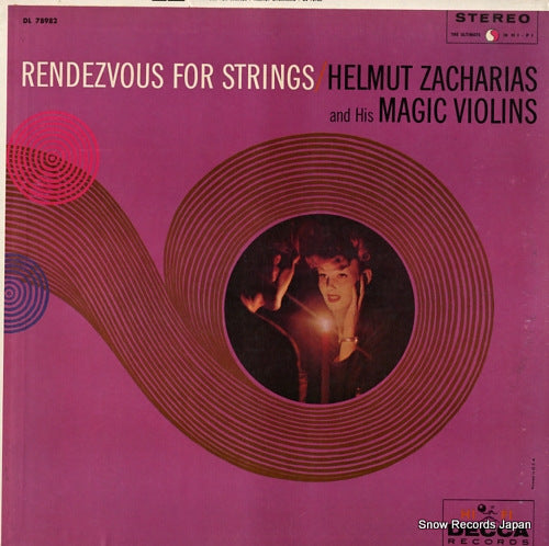 ZACHARIAS, HELMUT rendezvous for strings DL78982