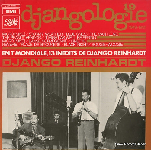REINHARDT, DJANGO djangologie 19 (1949-1950) 2C054-16019