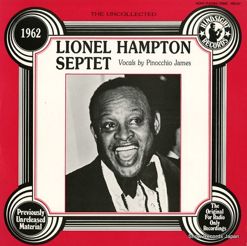 HAMPTON, LIONEL the uncollected lionel hampton septet - 1962 HSR-237