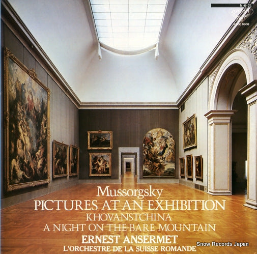 ANSERMET, ERNEST mussorgsky; pictures at an exhibition K20C-8608