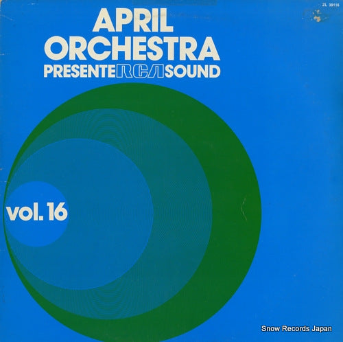 PAPARARO, GUGLIELMO, AND VITTORIO MONTIS april orchestra presente rca sound vol.16 ZL39116